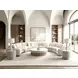 Soleil Beige 4 Piece Sectional with Pillows