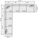 Nest Brown Leather 5 Piece Modular RAF Sectional with Pillows
