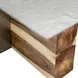 Arima Ferrum and Ligna Rectangular Side Table