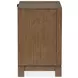 Callisto Bourbon Brown Storage Panel Bedroom Set