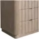 Loggia Aria 3 Drawer 21" Nightstand with USB Charging