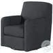 Flash Dance Halifax Coal Swivel Glider