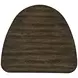 Rex Walnut Guitar Pick Corner Dining Room Set