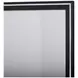 Ava Ebony Square Dresser Mirror