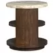 Mcpherson Burnt Umber Round Occassional Table Set