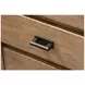 Plum Creek Sierra Brown 2 Drawer File Cabinet with Casters