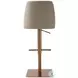 K C418A-56 Beige Gray Bar Stool