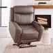 Callahan Sydney Brunette Lay Flat Power Lift Recliner with Heat and Massage