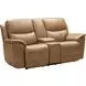 Kaden Elliott Taupe Leather Power Reclining Living Room Set with Power Lumbar and USB Charging