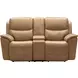 Kaden Elliott Taupe Leather Power Reclining Living Room Set with Power Lumbar and USB Charging