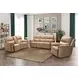 Kaden Elliott Taupe Leather Power Recliner with Power Lumbar and USB Charging