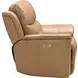 Kaden Elliott Taupe Leather Power Recliner with Power Lumbar and USB Charging