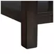 Caleb Espresso Rectangular Marble Top End Table