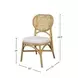 Kaya Natural Upholstered Dining Chair Set of 2