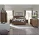 Bay Creek Toasted Nutmeg 7 Drawer Dresser with Rectangular Mirror