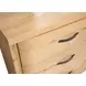 Laramie Honey Wheat 6 Drawer Dresser with Rectangular Mirror