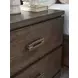 Canehurst Spiced Rum 2 Drawer Nightstand with USB Charging