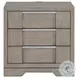 Argo Grey 3 Drawer Nightstand