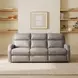 Kendall Telluride Stone 85" Triple Power Reclining Sofa with USB Charging