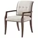 Keno Bros Cream Upholstered Arm Chair