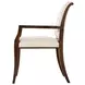 Keno Bros Cream Upholstered Arm Chair