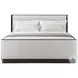 The Foundation Ash Performance Fabric Upholstered King Bed
