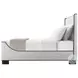 The Foundation Ash Performance Fabric Upholstered King Bed