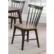 Kensington Black and Natural Rectangular Leg Dining Room Set