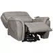Kamari Gray Power Lift Recliner with Heat and Massage