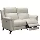 Kester Laurel Cream Leather Power Reclining Living Room Set with Power Headrest and USB Charging