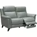 Kester Lorenzo Mint Leather 63" Power Reclining Loveseat with Power Headrest and USB Charging