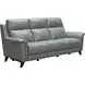 Kester Lorenzo Mint Leather Power Reclining Living Room Set with Power Headrest and USB Charging