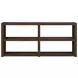 Verge Handcrafted Walnut Rectangular Console Table