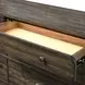 Rex Walnut 8 Drawer Dresser