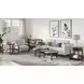 Hadleigh Black Coffee Bean Demilune Sofa Table