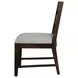 Archeway Gray Upholstered Ladderback Dining Chair Set of 2