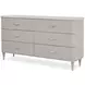 Eclipse Moonlight 6 Drawer Dresser