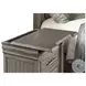 Paterson Grey 3 Drawer Nightstand