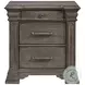 Paterson Grey 3 Drawer Nightstand