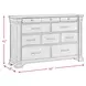 Paterson Black 10 Drawer Dresser