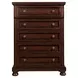Kingsley Cherry Brown 5 Drawer Chest