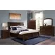 Kingsley Cherry Brown 5 Drawer Chest