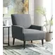 May Grey Accent Chair