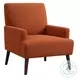 May Orange Accent Chair