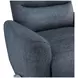 Takami Blue Swivel Recliner
