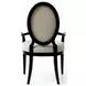 Boulevard Beige Upholstered Arm Chair Set of 2