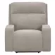 Traxton Jasper Taupe Zero Gravity Triple Power Recliner with USB Charging