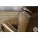 Benton Nature Warm Brown Leather Swivel Tilt Executive Chair
