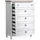 Windmill Harbour White Whisp and Sand Panel Bedroom Set