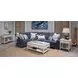 Whisperbay Sea Pearl and Driftwood Rectangular End Table